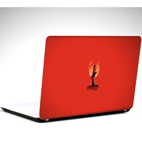 Bombalar ve Baloncuklar Laptop Sticker 14 inch (35X26CM)