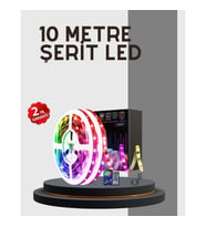 Mey İthalat® Su Geçirmez 10M Smart Şerit Led TV Arkası ve Oda Dekorasyonu İçin