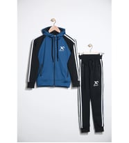 Unisex Dalgıç Kumaş Spor  Çocuk Eşofman Takımı ESF.2525 (Çok Renkli)