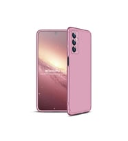 Samsung Galaxy M23 Uyumlu Kılıf Zore Ays Kapak (Rose Gold Altın)