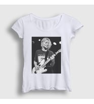 Presmono Kadın Beyaz Emmanuelle Proulx Man I Trust T-Shirt 537461tt (Beyaz)