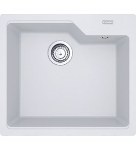FRANKE Urban UBG 610-56 Bianco Tezgah Üstü Granit Eviye (Beyaz)