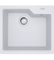 FRANKE Urban UBG 610-56 Bianco Tezgah Üstü Granit Eviye (Beyaz)