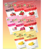 MADAME LYRAS Freeze Dried Tanışma Paketi (Dilim Elma,Dilim İncir,Dilim Mango,Bütün Çilek,Dilim Çilek,Küp Çilek, Beyaz Ejder Meyvesi,Kırmızı Ejder Meyvesi)