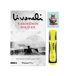 Kardeşimin Hikayesi - Zülfü Livaneli  -İnkılap Kitabevi - Sarı Fosforlu Kalem -  Not Defteri Seti (Renksiz)