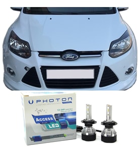 Ford Focus 3 Led Xenon Kısa Far Ampulü H7 Access Yeni Seri Beyaz 2012-2015