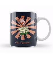 Nigel Thornberry Retro Japanese Kupa Bardak Porselen
