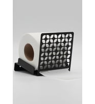 Modern Banyo Tuvalet Peçete Tutucu, Siyah Peçete Askılığı, Metal Peçetelik