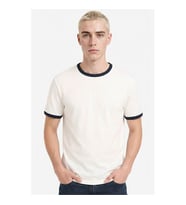 Defacto %100 Pamuk Ekru Erkek T-Shirt F8158AX/ER105