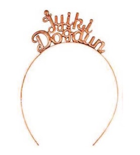TAÇ İYİKİ DOĞDUN METAL ROSE GOLD PK:1-
