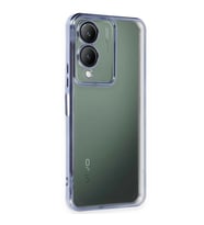 Vivo Y17s Kılıf Razer Lensli Silikon - Açık Mavi