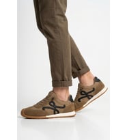 Voyager Camel Bağcıklı Hafızalı Rahat Tabanlı Retro Erkek Casual Ayakkabı Sneaker E472 M