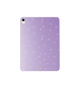 Apple iPad Air 10.9 2020 (4.Nesil) Uyumlu Simli Parlak Görünümlü Zore Tablet Koton Kılıf (Lila)