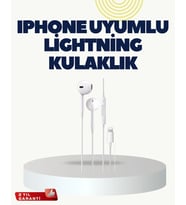 Ergonomik Tasarımlı Stereo Ses Performanslı Kablolu Kulaklık
