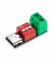 PD/QC Hızlı Şarj Adaptörü Voltaj Tetikleyici Modül Decoy 9V 12V 15V 20V Yüksek Voltaj Kaynağı Type-C
