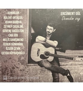 (Plak Değildir CD dir) CD Ercüment Gül Demedim Say Açılmamış Ambalajında CD (Karışık)