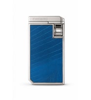 Firebird Çift Torch Pürmüz Gümüş Mavi Puro Çakmağı TRM1015