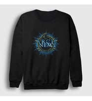 Presmono Unisex Siyah Snake Arch Enemy Sweatshirt 11807tt