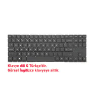 Hp Omen 15-ek0003nt Klavye Işıklı V1 (Non-Numeric) RGB Backlit