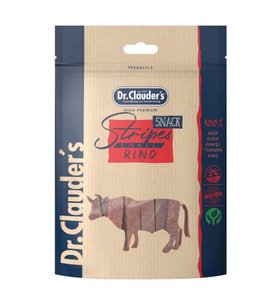 Dr.Clauder's Snack Stripes Small Rind Sığır Etli Köpek Ödül Maması 80gr