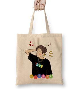 Bts Jhope 01 Bez Çanta Uzun Saplı