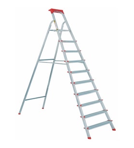 MERDİVEN 9 BASAMAK (Gri)
