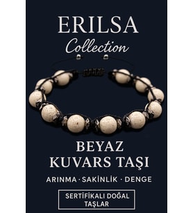 Sertifikalı Terahertz & Beyaz Kuvars Taşı Bileklik – Arınma, Huzur ve Zihinsel Temizlik (Çok Renkli)