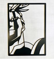 LeradLazerArt My Hero Academia All Might Duvar pano