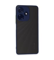 İnfinix 30 4G Kılıf Montreal Kapak - Lacivert