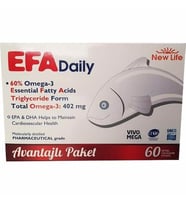 New Life Efa Daily 60 Kapsül