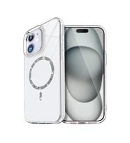 İphone 12 Live Diamond Magsafe Kapak - Şeffaf