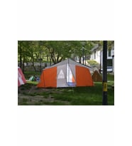 Aile Tipi 2 Oda 1 Salon 8-10 Kişilik Kamp Çadırı - Mavi (Karışık)