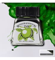 Winsor & Newton Drawing Ink Çizim Mürekkebi 011 Apple Green 
