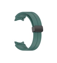 Samsung Galaxy Watch 5 40mm Uyumlu Kordon Silikon Metal Mıknatıslı Toka Zore KRD-84 Kayış