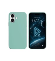 Apple iPhone 16 6.1'' Liquit Lansman Silikon Turkuaz
