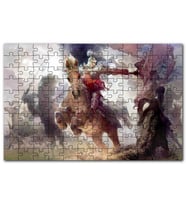 Cakapuzzle Video Oyunları Might and Magic Kahramanları Puzzle Yapboz MDF (Ahşap) (120 Parça)