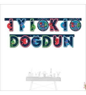 PijaMaskeliler Trend İyiki Doğdun Yazı - 2 mt (STD)