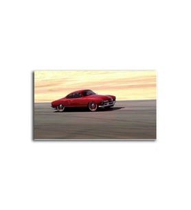 Volkswagen Karmann Ghia Coupe Tablo - 105852 - 35x35 Cm