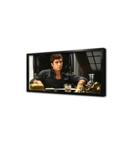 Al Pacino Çerçeveli Cam Tablo