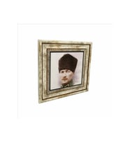 Mustafa Kemal Atatürk Baskılı Taş Tablo 25X25