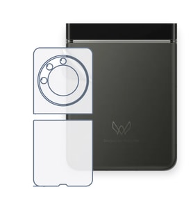 SChitec TECNO Phantom V Flip Uyumlu Arka Yüzey Hidrojel Koruyucu Film