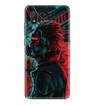 TCL L7 Kılıf Silikon Desen Mask Mand 1686