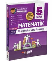 Gizli Yayınları 5. Sınıf Matematik Alıştırmalı Soru Bankası Yeni