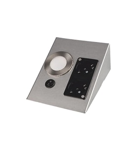 Cata Saten Kasa 5W Çift Prizli Tezgah Aydınlatma Gün Işığı 3200K CT-5109G