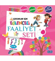 Eğlenceli Faaliyet Seti - Pembe Kitap - 4+ Yaş