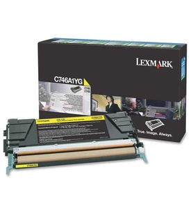Lexmark C746-C746A1YG Sarı Toner