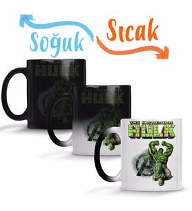Hulk 04 Sihirli Kupa Bardak Porselen