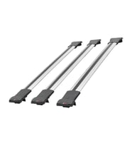 Volkswagen Golf Sportvan 2014-2017 Arası ile Uyumlu FLY Model Ara Atkı Tavan Barı Gri 3 Adet