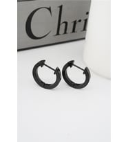 Kadın 316 L Paslanmaz Çelik 2 cm Oval Model Küpe