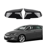 Opel Astra J 2009-2020 Sedan Parlak Siyah Batman Ayna Kapağı